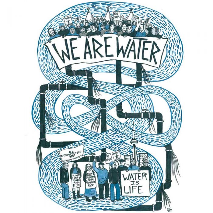 We Are Water Illustration